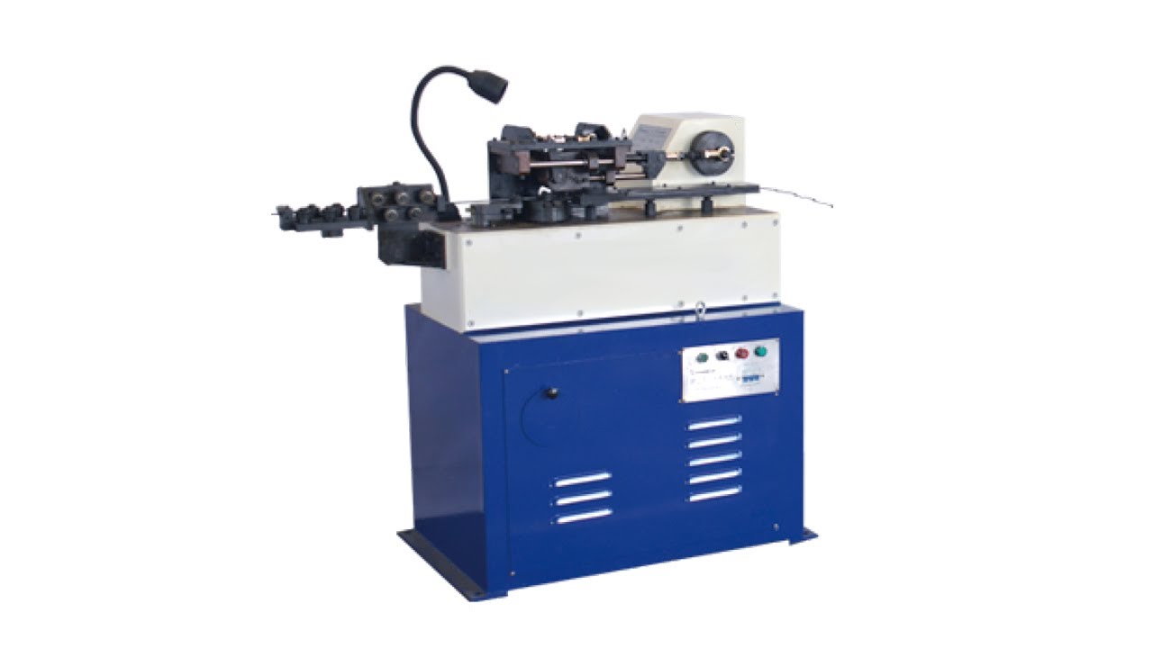 Zig Zag Spring Machine SH96-1 Zig-zag spring forming machine - YouTube