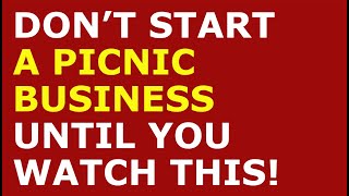 How to Start a Picnic Business | Free Picnic Business Plan Template Included