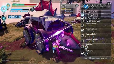 Update 1.3.3 - Sword Rework - Simple Tutorial - DAUNTLESS