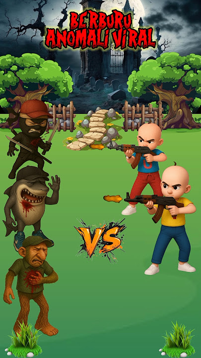 Upil & Ipil Berburu Anomali #upinipin #shorts