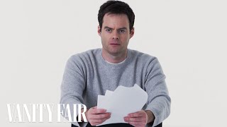 Bill Hader Gives the Worst Audition of All Time | Vanity Fair
