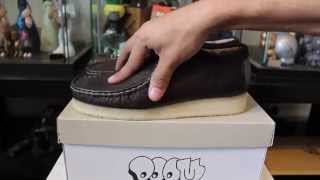 Clarks Originals x MF DOOM - Wallabee Doom - Brown - Review #Sneaks4Geeks -  YouTube