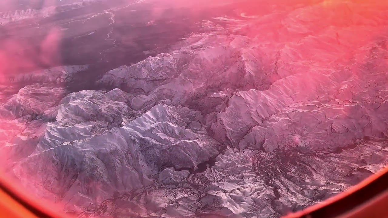 Zbor ✈️ Male -Paris ( Decolare, insule din Maldive, apus 🌅 de soare Turcia 🇹🇷 