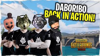 FULL SQUAD DABORIBO IS BACK..!! KELUCUAN EBBO APALAGI NIH | PUBG MOBILE