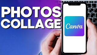 How To MAKE Photos Collage on Canva App Fast screenshot 4
