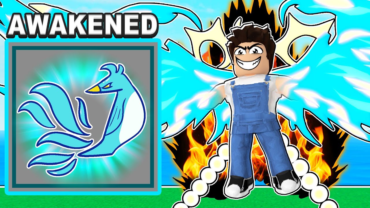 I UNLOCKED AWAKENED PHOENIX! *Showcase* Roblox Blox Fruits 