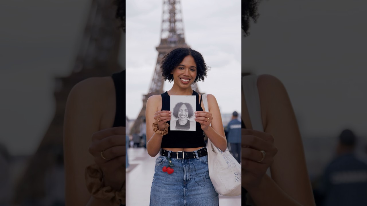 She moved to Paris to chase her dreams ✨🇫🇷