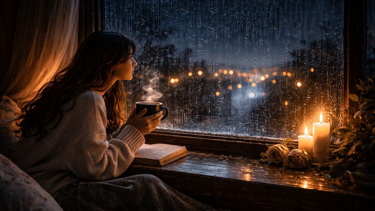 Midnight Windowpane – The Piano You Hear on a Rainy Night