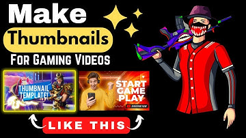 How to Make Gaming Thumbnail On Android | Gaming Thumbnail Kaise Banaye (2023)- Techy Ravi