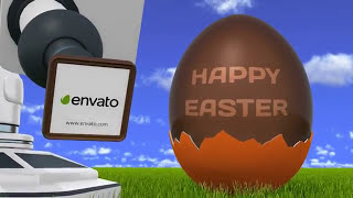 After Effects project - Easter Egg Greeting