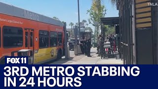 Crime continues to plague LA Metro buses