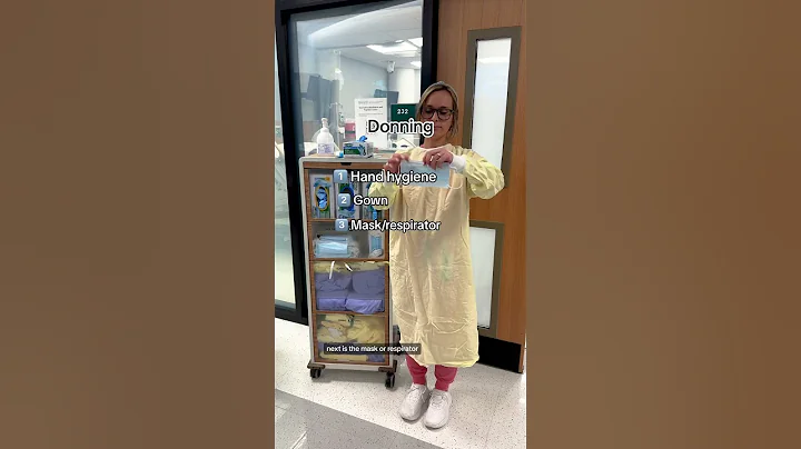Donning & Doffing PPE #nursingschool #RN #BSN #nursehumor