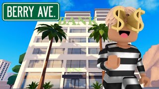 How to ROB the Berry Avenue BANK? Roblox Roleplay