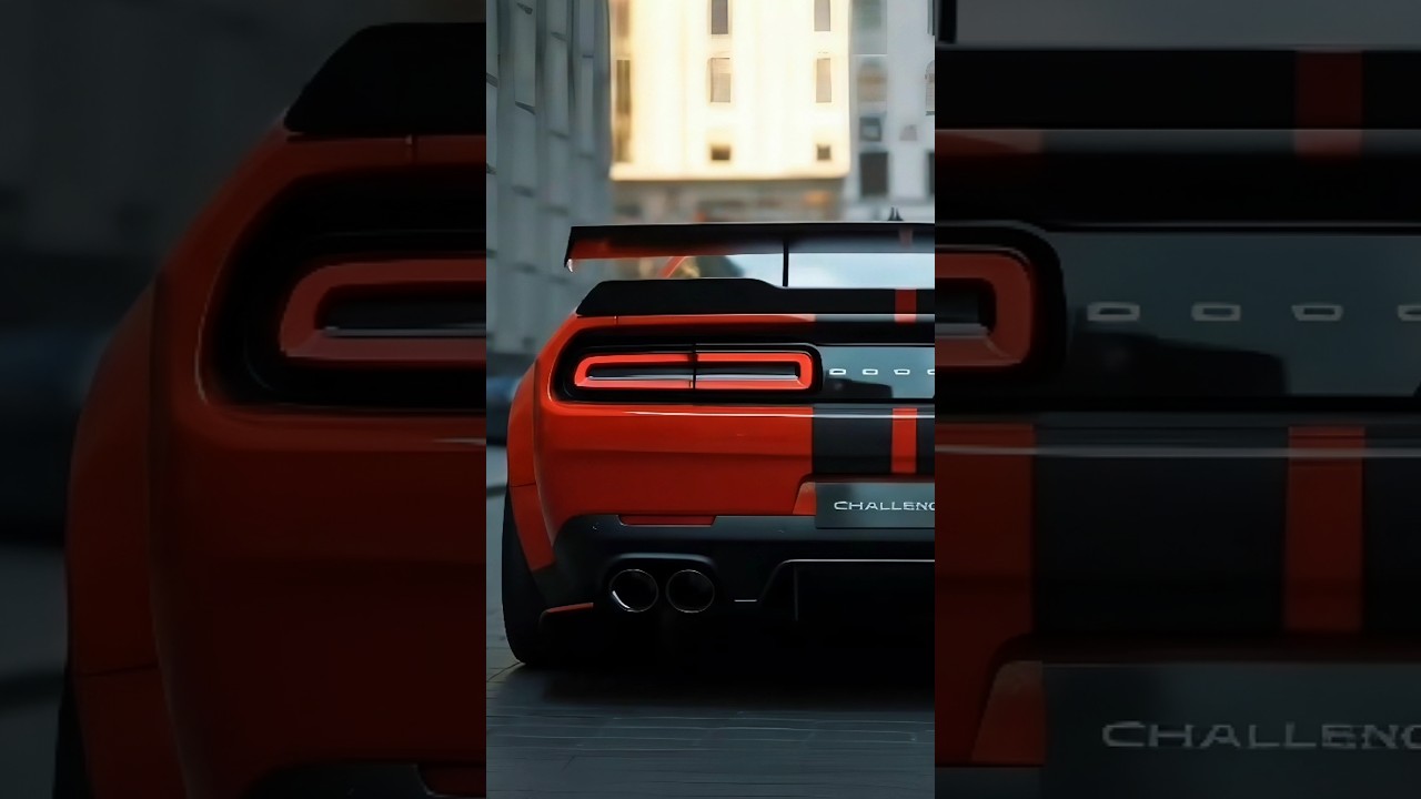 Концепт Dodge Challenger 2026 года — ретрофутуризм в чистом виде