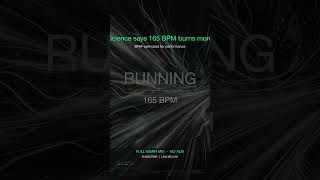 RUNNING 165 BPM — fact #Shorts #WorkoutMusic