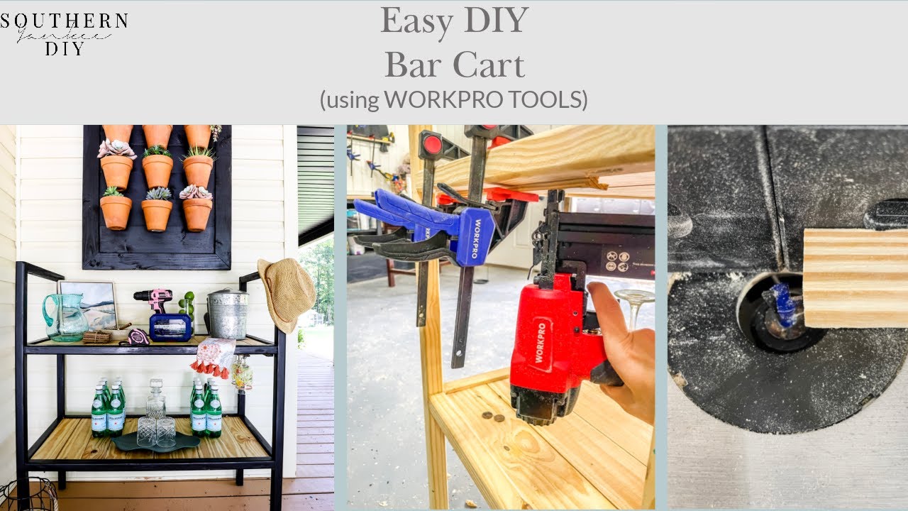 How To Build a Bar Cart: The Easy Way