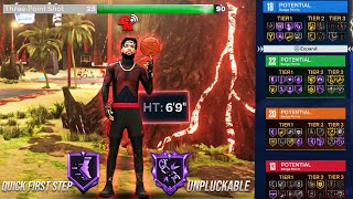 my 6'9 PG with 90 3PT + HOF Quick First Step & CONTACT DUNKS is GAME BREAKING😭