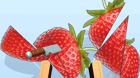 ASMR Fruit Slicing Delicious Game Slice it!! Level 12-16 | Slice it all Very Satisfying and Relaxing