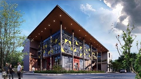 Mixed Use Building Design by H One Architects, Bangladesh.