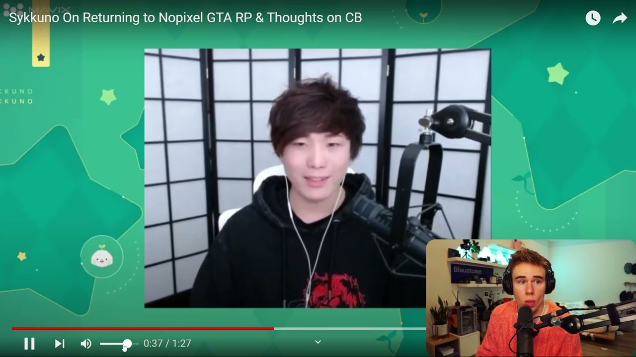 Blau Reacts to Sykkuno calls NP dead server and if he will Come back to Nopixel | NoPixel GTA RP