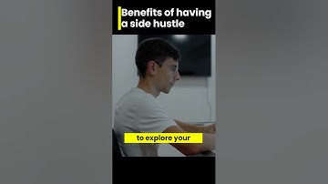 Benefits of having a side hustle #shorts