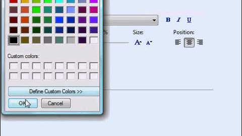 How to create a cool title or text using Windows Movie Maker