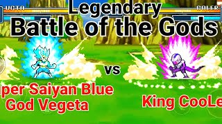Legendary fighter | Battle of the Gods | Super Saiyan  Blue God Vegeta versus The Conqueror Coler screenshot 4