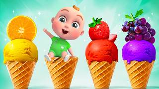 Ice Cream Song - Fruit Ice Cream - Ice Cream Truck Song | Baby Bon Bon - Nursery Rhymes &amp; Baby Song