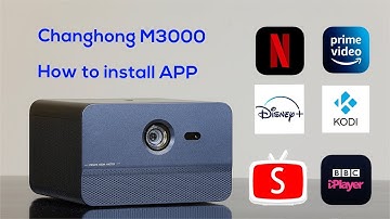 Changhong M3000 Projector Android App Installation - Test and Review
