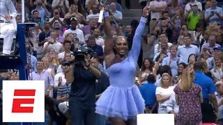 2018 US Open Highlights: Serena Williams rolls past Sevastova and into the final | ESPN