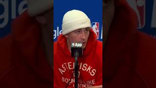 Payton Pritchard says Celtics did not talk about Joel Embiid playing after it was announced