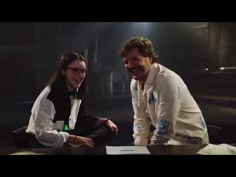 bella ramsey and pedro pascal funny moments