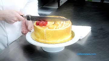 Cutting the cake for the most pieces