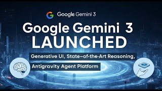Google Gemini 3 LAUNCHED: Generative UI, State-of-the-Art Reasoning & the Antigravity Agent Platform