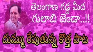 Telangana Gadda meeda gulabi jenda || super hit song on TRS Government by Folk singer Saichand||