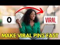 Make Pinterest Pins Fast in Canva — Get Traffic in Less Than an Hour a Week