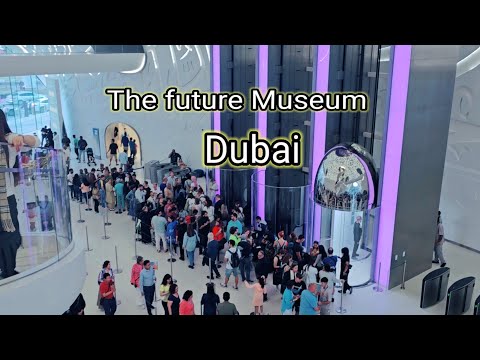 The museum of the future In Dubai : দুবাইতে আরবি লেখার মিউজিয়াম দেখতে অবিশ্বাস্য |