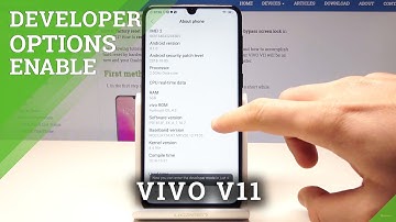 Developer Options VIVO V11 - Allow OEM Unlocking
