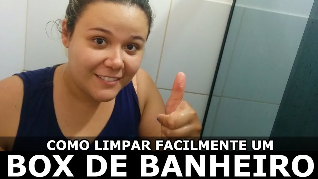 Como Limpar Box De Banheiro Com Bicarbonato YouTube