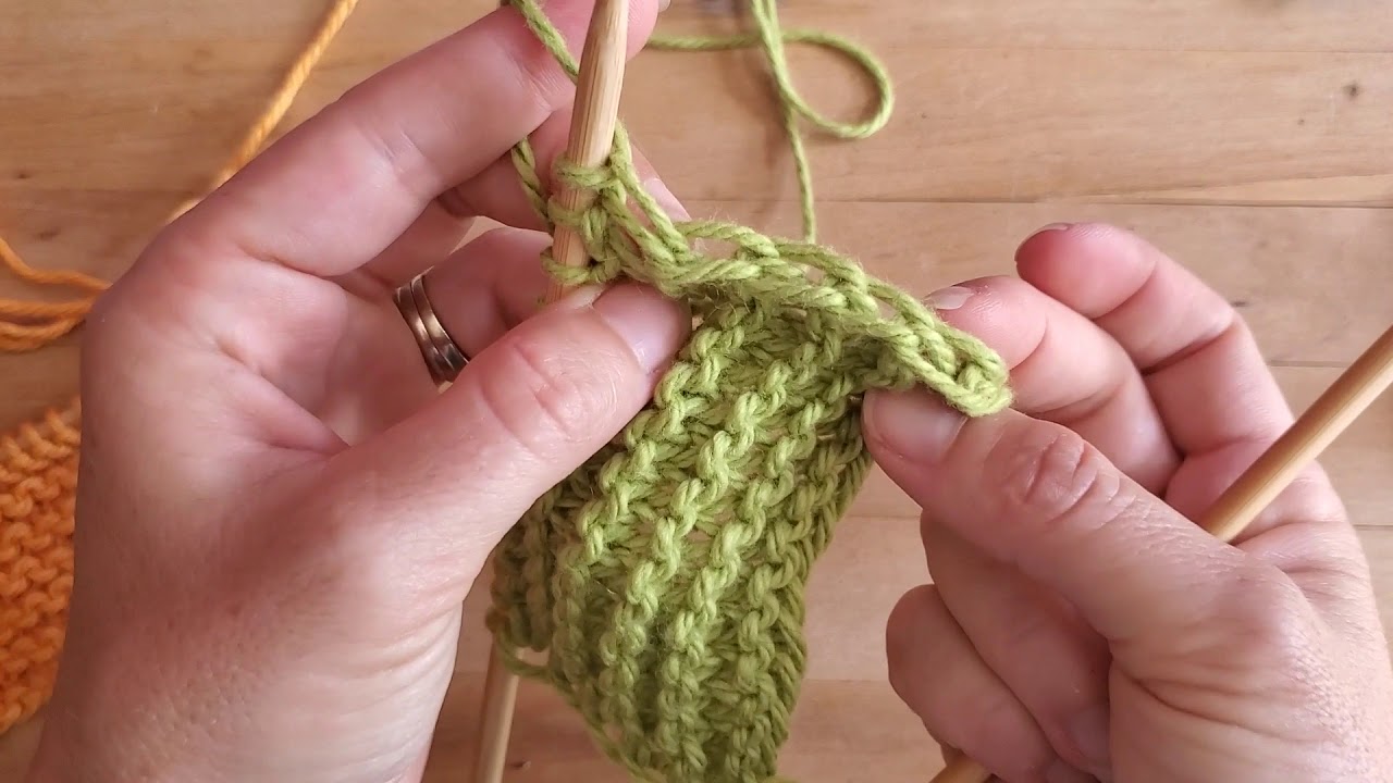 Comment Faire Une Maille Lisiere
