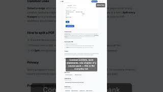 Send Only Pages 3 to 7 of a PDF