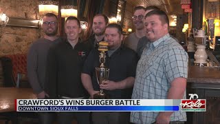 Crawford's announced as winner of DTSF Burger Battle Crawford's announced as winner of DTSF Burger Battle