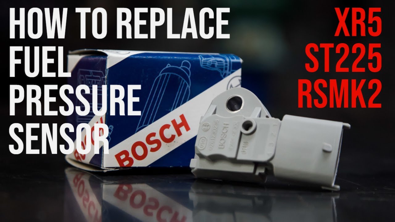 Замена датчика давления в топливной рампе Ford Focus ST RS XR5 Turbo: руководство по эксплуатации...