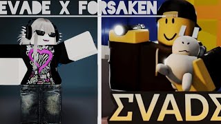 Roblox Evade X Forsaken Collab Update Past Gameplay