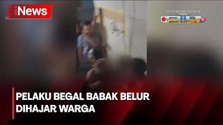 Ditangkap Warga, Pelaku Begal Babak Belur Dihajar Warga - iNews Pagi 18/05