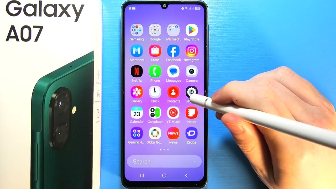 Samsung Galaxy A07: How to Remove Google Assistant From Navigation Buttons