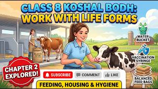 CLASS-8 | VOCATIONAL EDUCATION | CHAPTER-2 | WORK WITH LIFE FORM | KOSHAL BODH | NCERT | CBSE