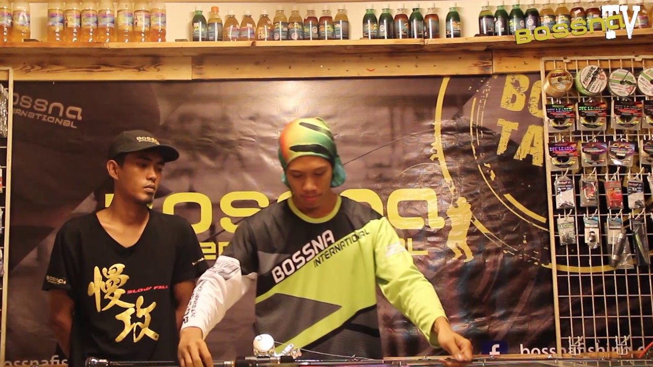 Bossna Nano Blade Slow Jigging Series Spinning and Overhead Spiral Version