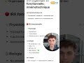 IRA FONCTIONNELLE vs ORGANIQUE
