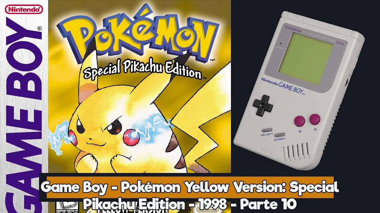 Pokémon: Yellow Version - Special Pikachu Edition (Video Game 1998
